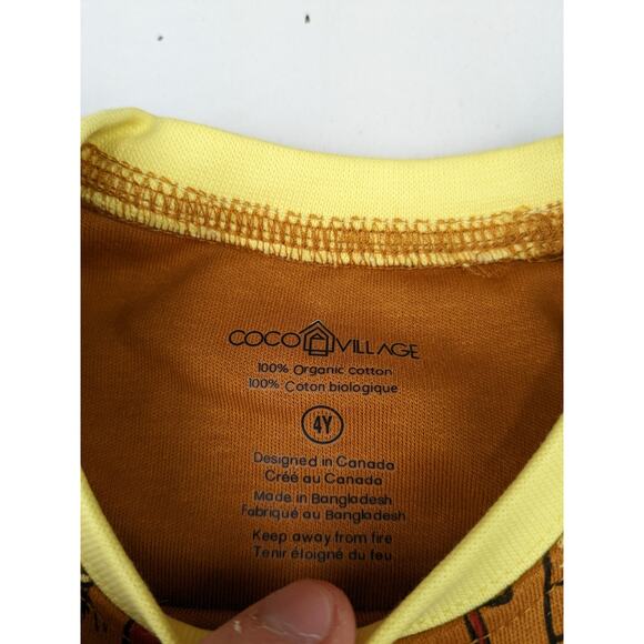 Coco Village Fishing Bobber Pajamas - Size 4Y - Picture 4 of 7